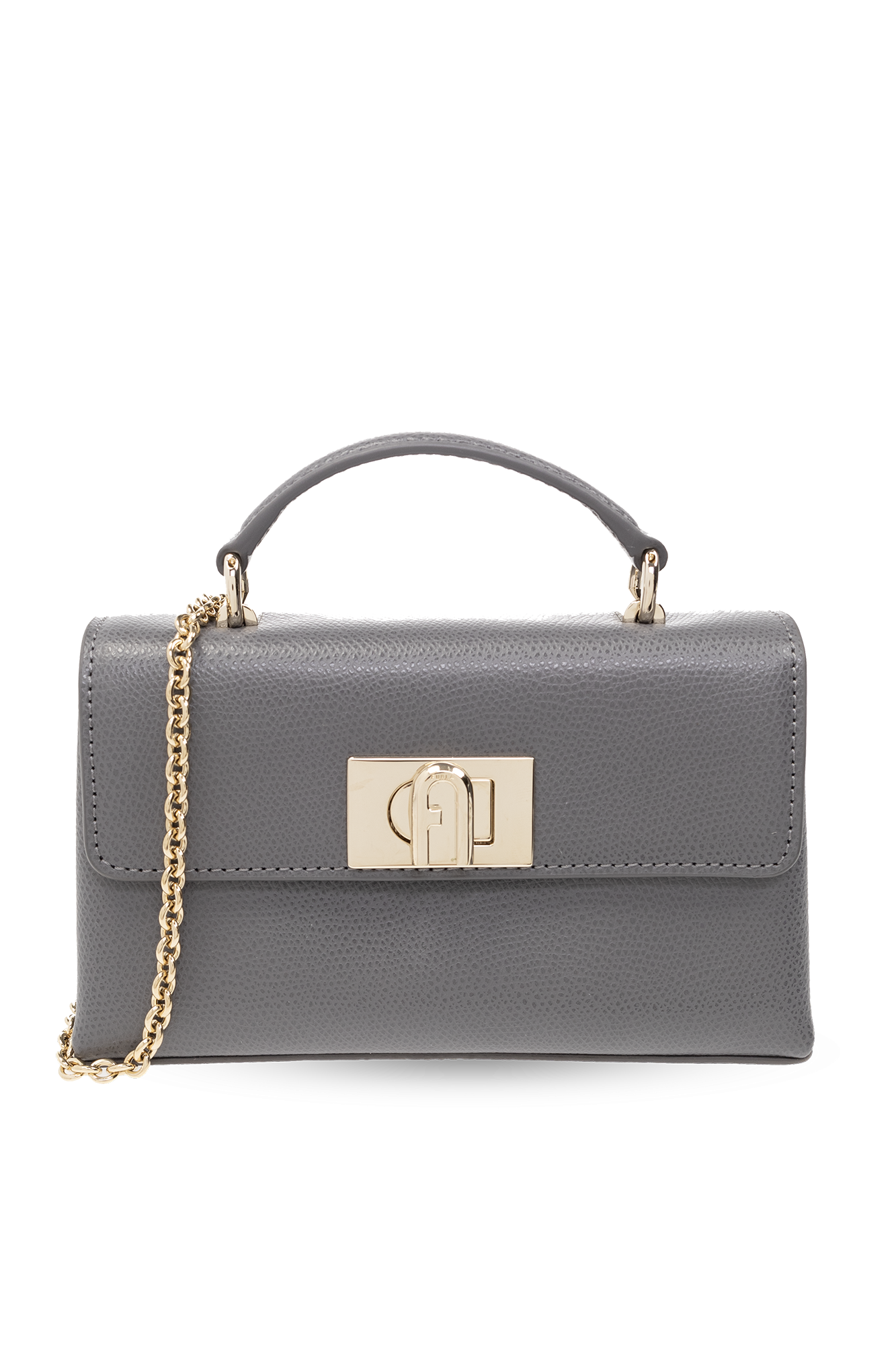 Furla gray bag deals